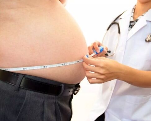 Obesity as a cause of potency weakness