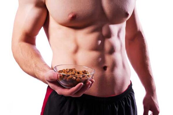 Men must follow the recommendations for consuming nuts