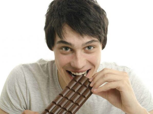Chocolate for potency